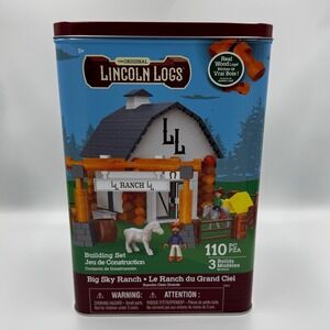 Lincoln Logs Big Sky Ranch Building Set - EXCELLENT Condition!!